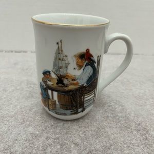 Vintage Norman Rockwell For A Good Boy Mug